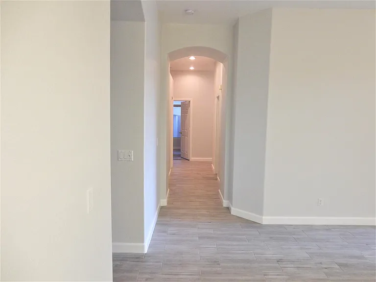 Hallway from living room to bedrooms