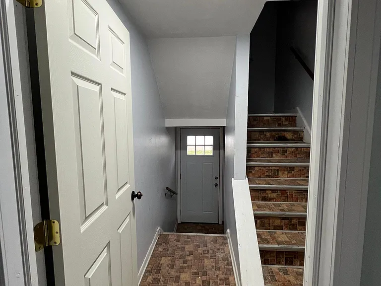 Side entrance