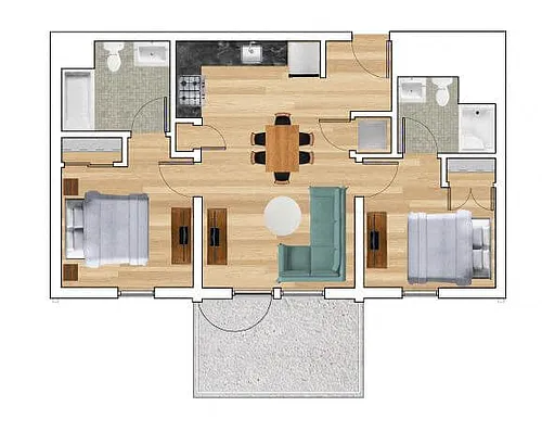 Floor plan B4