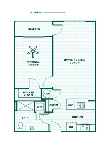 Floor plan Hillsborough