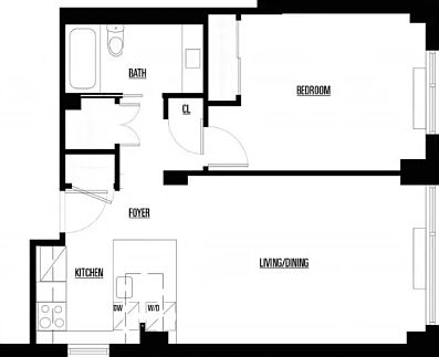 2nd image of 200 E 11th St APT 203