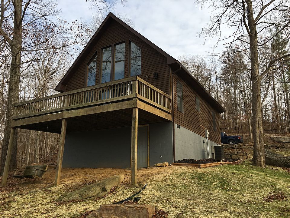 Back of house, faces west