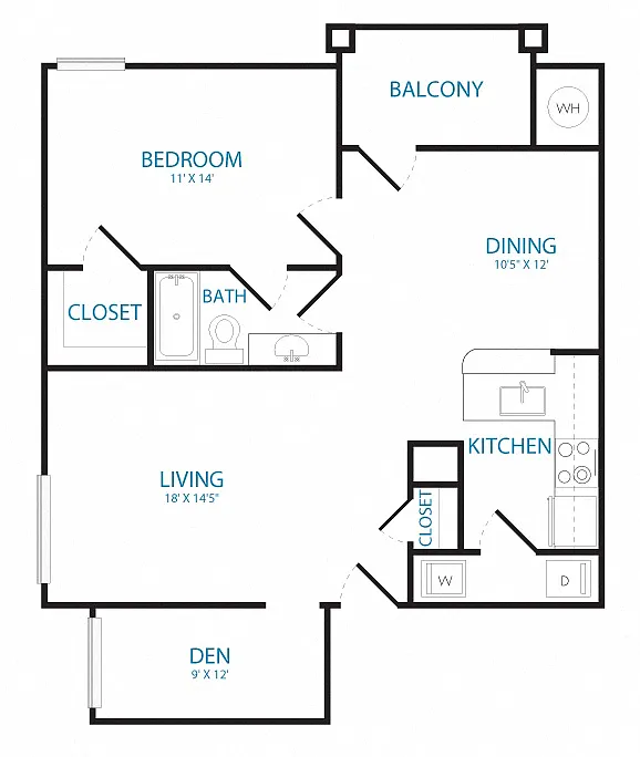 Floor plan The Laurel Hill