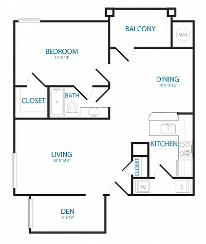 Floor plan The Laurel Hill