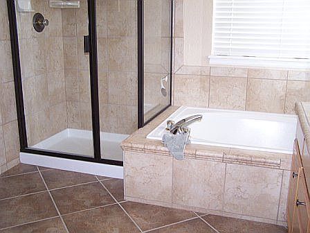Remodeled Master Bathroom