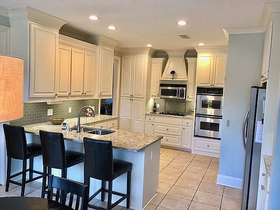 Kitchen with updated granite