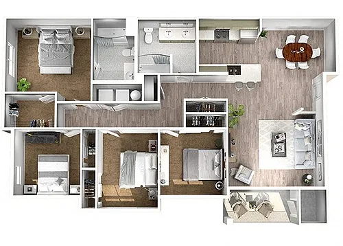 Floor plan Chelese