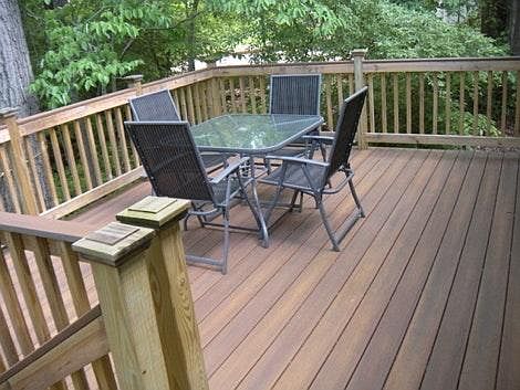 Back deck 12' * 14'