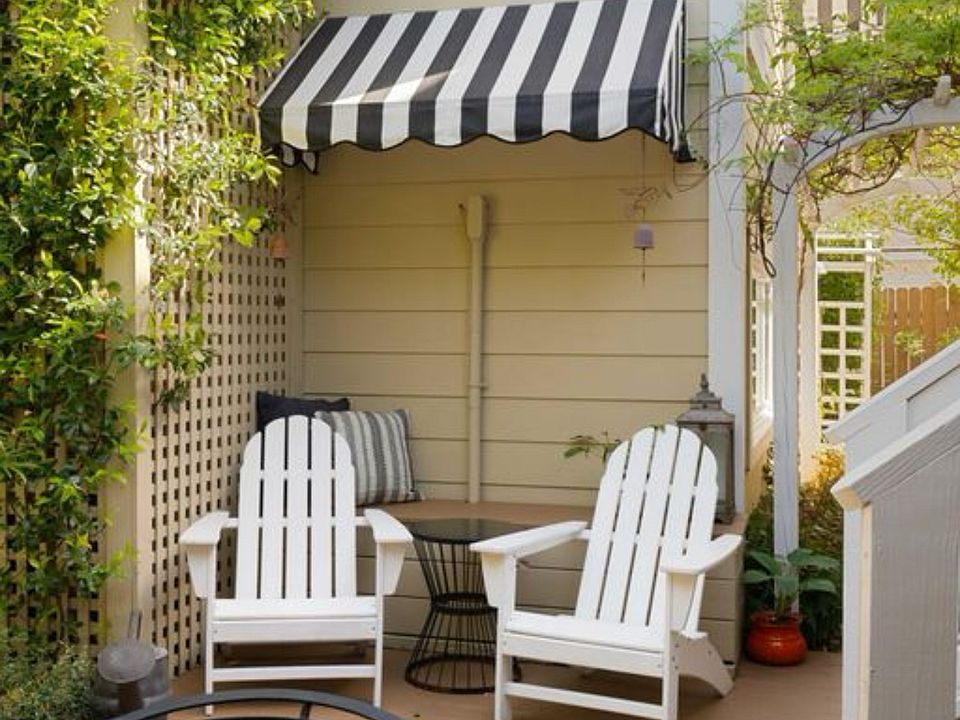 Shared patio
