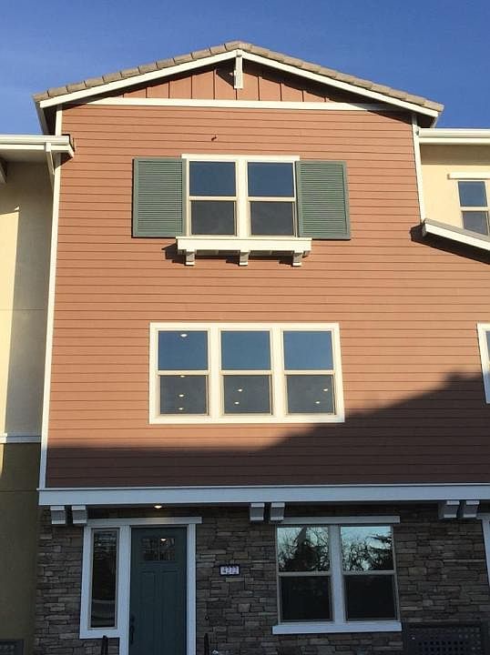 Front view of the home