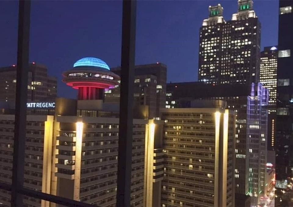 Image 1: The most magical spectacular view in Downtown Atlanta!