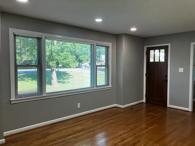 Living Room with large picture window