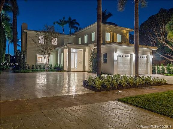 Back on Market! Renov. 6B/6BA pool home on La Gorce Golf Course!
