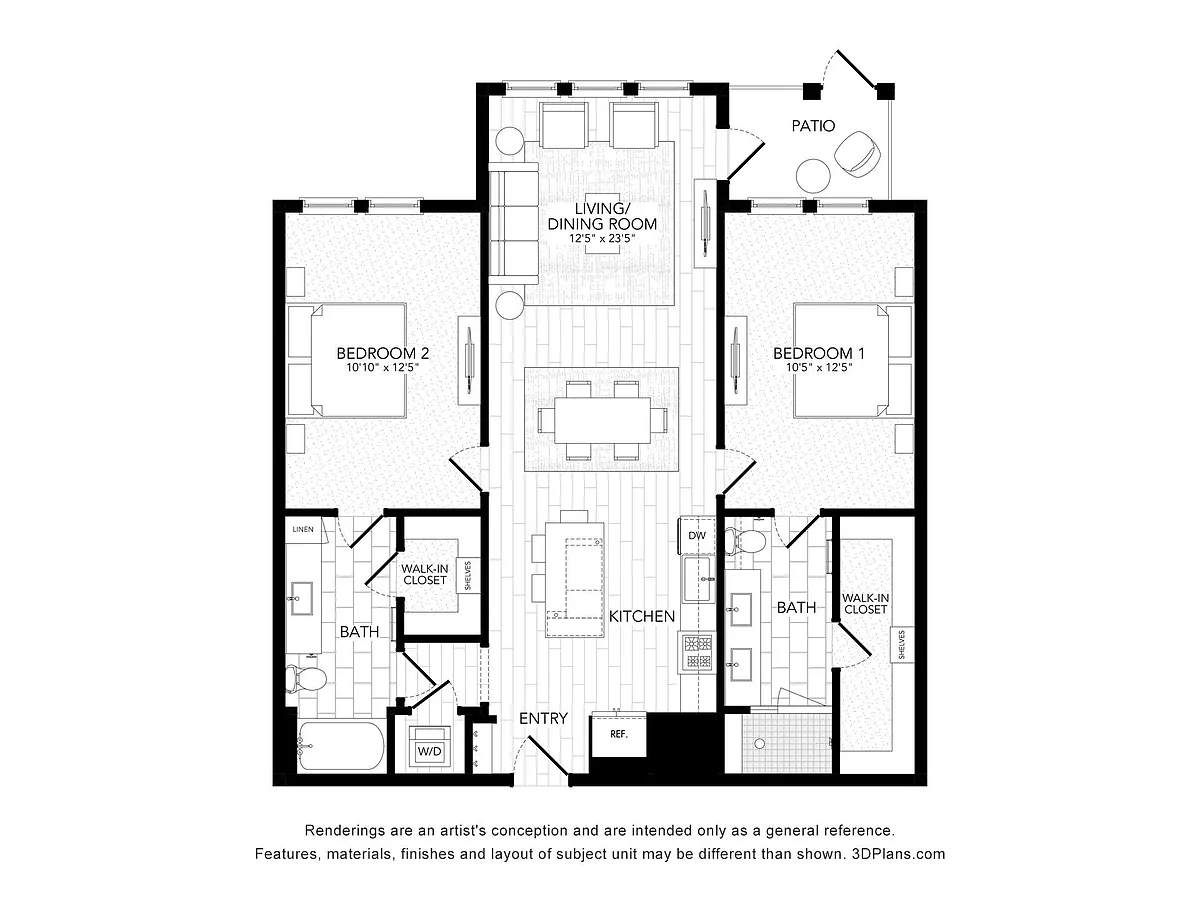 Floor plan B3