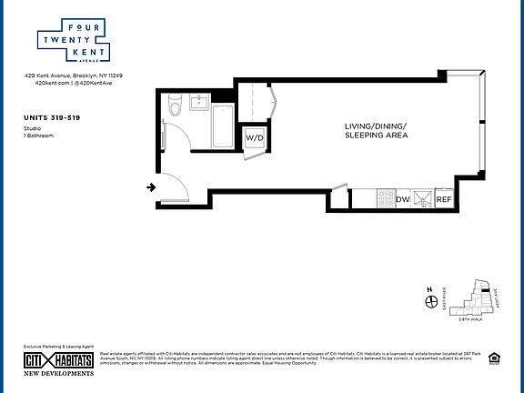 2nd image of 420 Kent Ave #519N