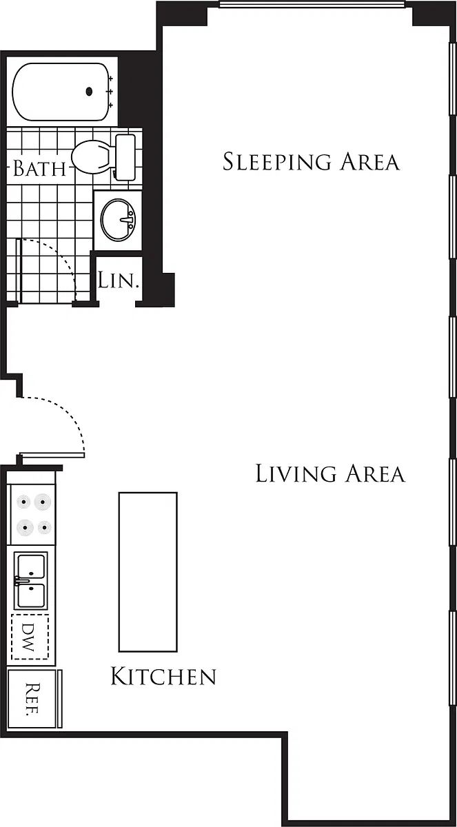 Floor plan Studio C2