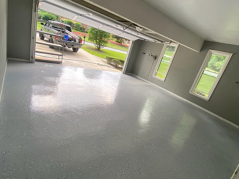 Two car garage