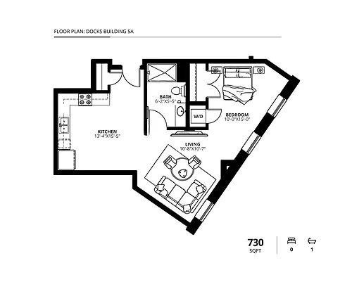 Floor plan Docks 5A