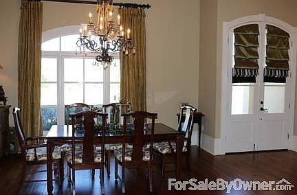View of Dining room & Foyer