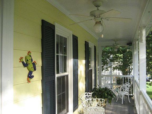 View of Front Poarch from Doorway