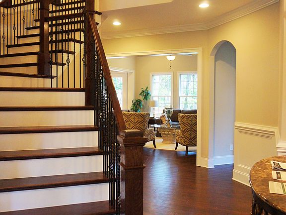 Two story foyer 