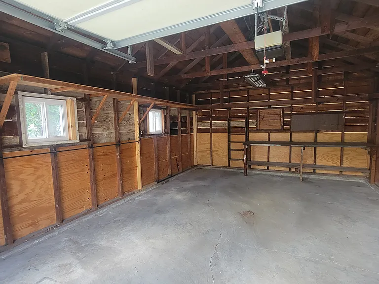 INSIDE GARAGE