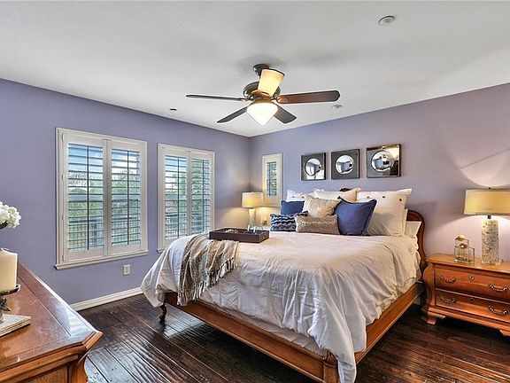 spacious master bedroom with walk in closet
