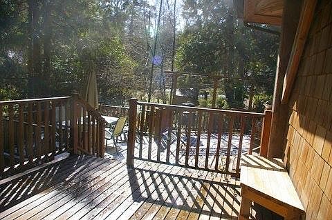 view from deck