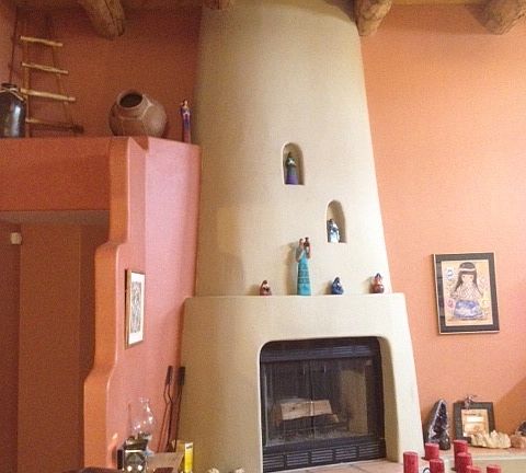 Sante Fe style living room