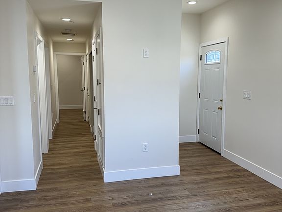 Front entrance and hallway.