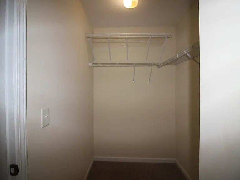 Master bedroom walk-in closet