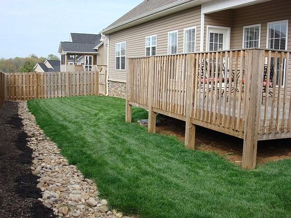 Rear Yard w/ Irrigation