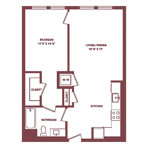 Floor plan A1L-W