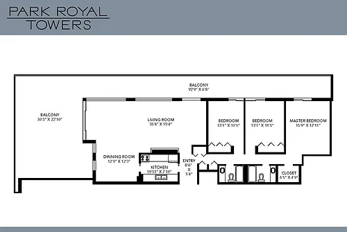 Floor plan Penthouse