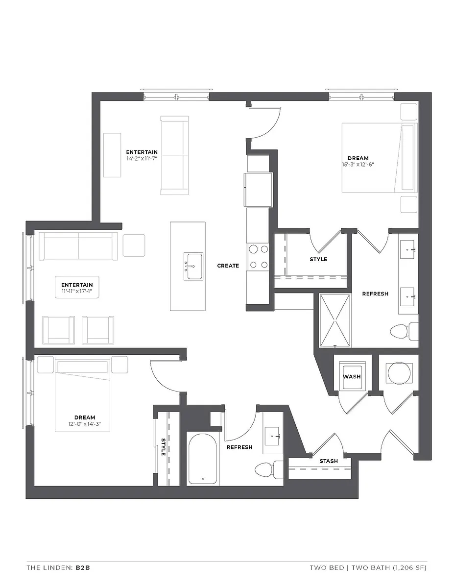 Floor plan B2B