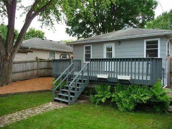 Back Yard with Deck
