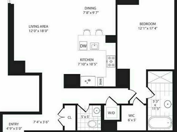2nd image of 247 W 46th St APT 3402