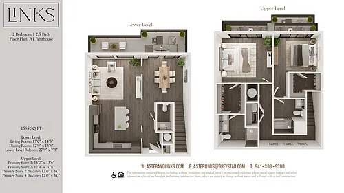 Floor plan Links A1 Penthouse