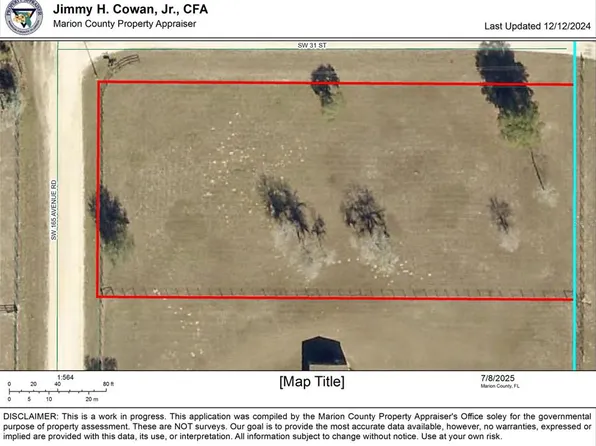 LOT 1 SW 165th Avenue Rd Lot 1, Ocala, FL 34481