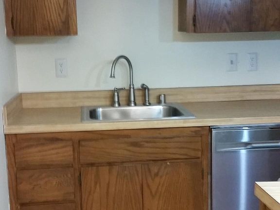 Kitchen Sink and faucet and dishwasher