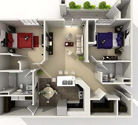 Open Floor Plan