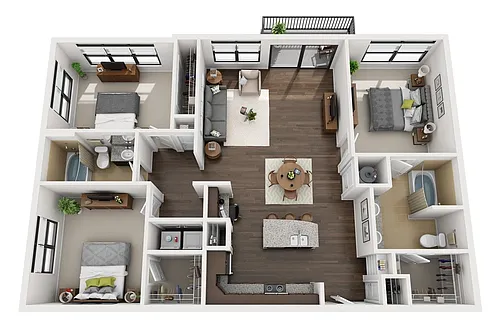 Floor plan C1