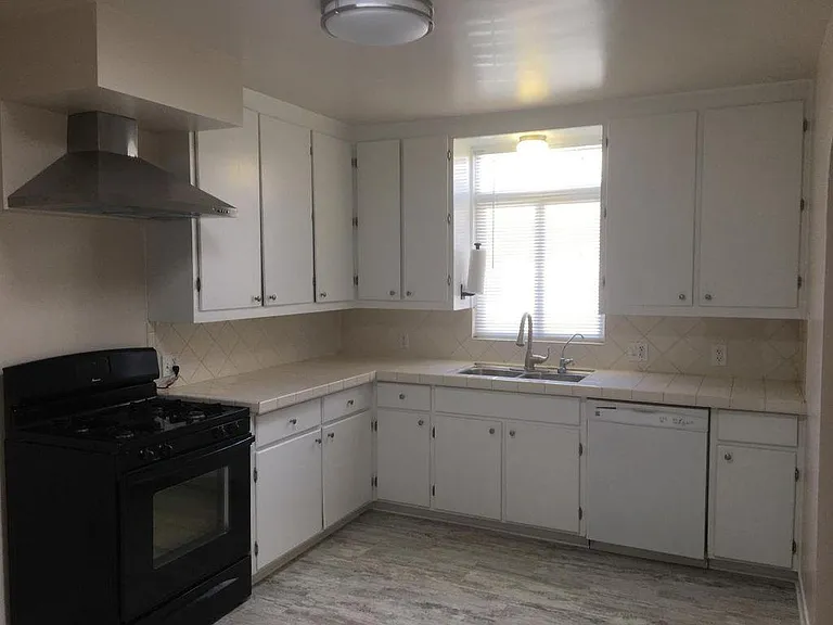 Remodeled kitchen with dishwasher
