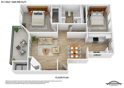 Floor plan B1