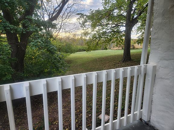 view towards back of home off of porch