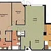 Floor plan 2x2 Exeter