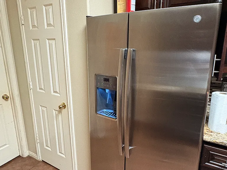 Pantry and refrigerator