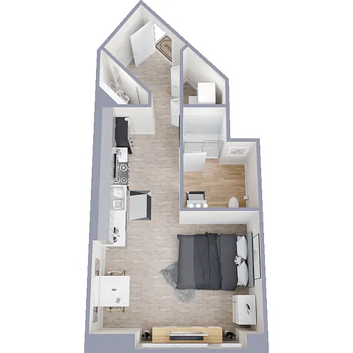 Floor plan Studio