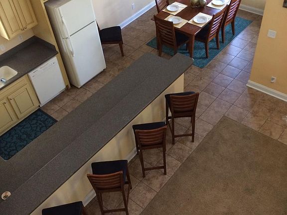 Dining and kitchen area on main floor