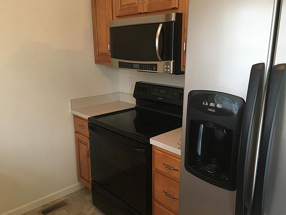 Includes Microwave, Stove/Oven combination and Refrigerator/Freezer with door access to water/ice